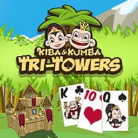 Kiba and Kumba Tri Towers Solitaire