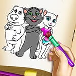 Kitty Coloring Book