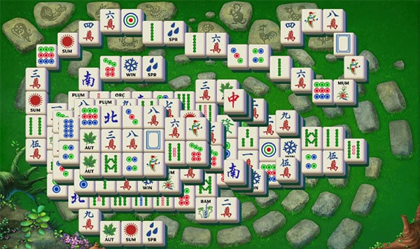 Mahjong Garden HD Game Play Online at Round Games