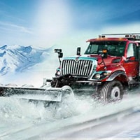 Snow Plow Truck