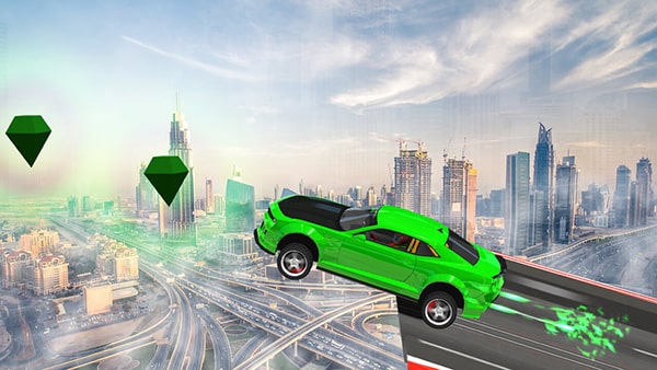 kar stunt 3d game