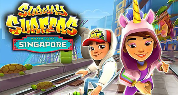 Subway Surfers World Tour: Singapore . BrightestGames.com