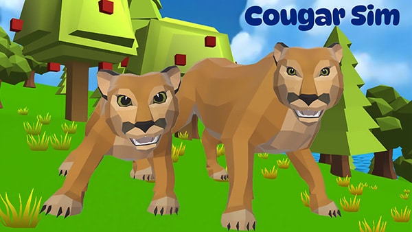 Cougar Simulator: Big Cats Game - Play at RoundGames