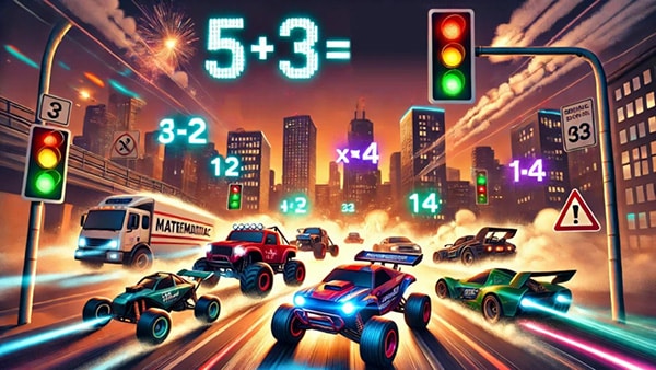 Mathematics Racing Game 🕹️ Play Online Now