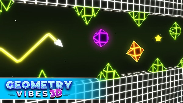 Geometry Vibes 3D Game Online 🕹️ Play Now