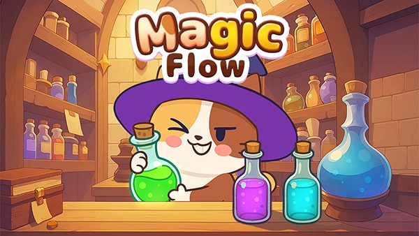 Magic Flow Game 🕹️ Play Online Now at RoundGames