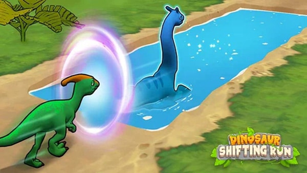 Dinosaur Shifting Run Game 🕹️ Play Online Now