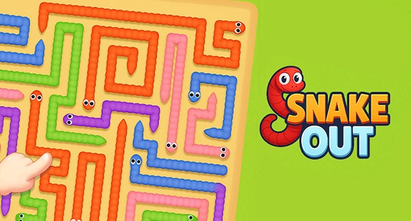Snake Out Online Game 🕹️ Play Now at RoundGames