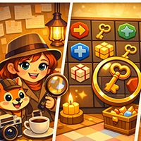 Move and Match: Detective Puzzle