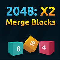 2048: X2 Merge Blocks