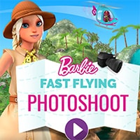 Barbie Fast Flying Photoshoot