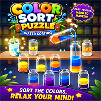 Color Sort Puzzle: Milk Tea Sorting