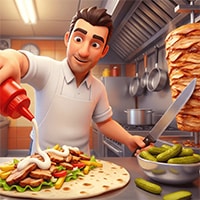 Cooking Shawarma Idle