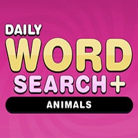 Daily Word Search Plus: Animals