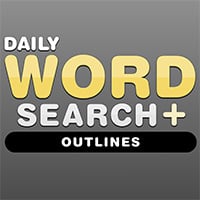 Daily Word Search Plus: Outlines
