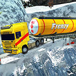 Extreme Winter Oil Tanker Truck Drive