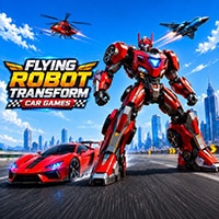 Flying Robot: Transform Car