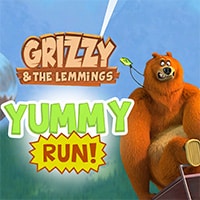 Jogo · Grizzy and the Lemmings: Yummy Run · Jogar Online Grátis