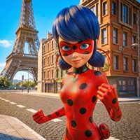 Play LadyBug 3D: City Adventures Game free online without downloading