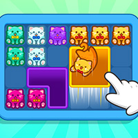 Meow Block: Color Collect