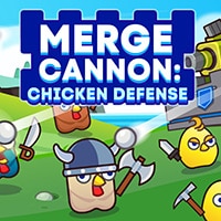 Merge Cannon: Chicken Defense