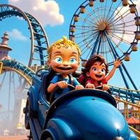 Naughty Baby: Amusement Park 3D