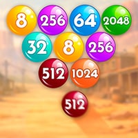Number Bubble Shooter: Wild West