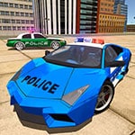 Police Drift Car Driving Stunt