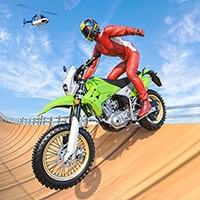 Real Motorbike: Super Hero Stunt