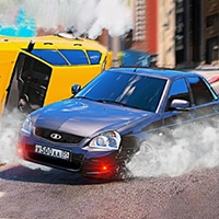 Russia Rider: Drift in City