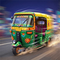 Tuk Tuk Rikshaw: Traffic Racing